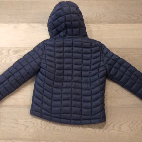 NWT Reebok Navy Boys Puffer Hooded Jacket Size 4 - Picture 7 of 7